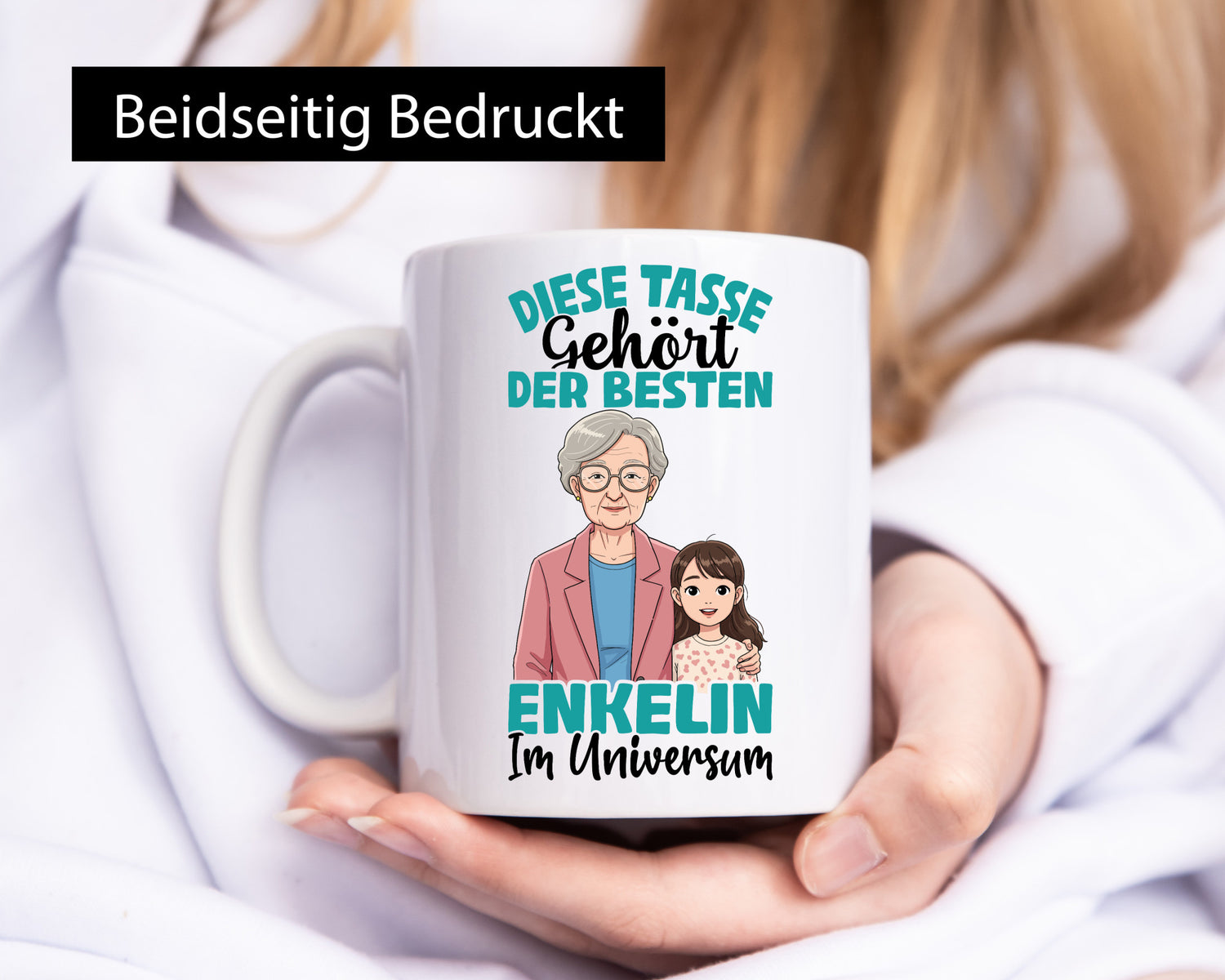 Im Universum: Enkelin | Opa Oma Großmutter Großvater Geschenk Familie