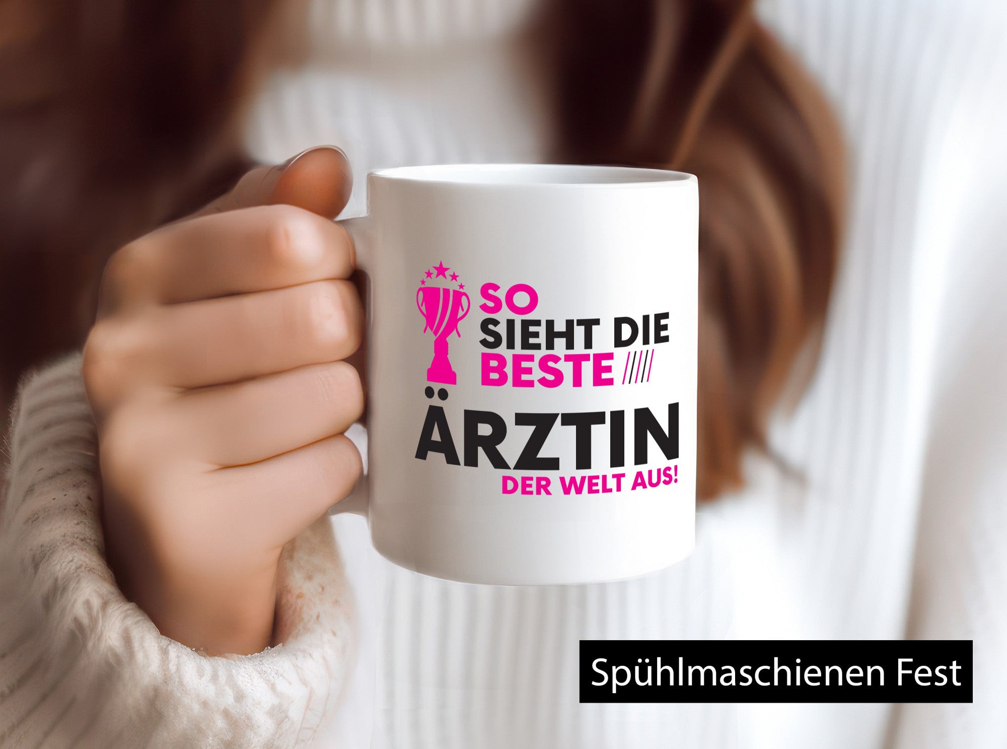 Die Weltbeste Ärztin | Medizin Doktorin Fachärztin Humor Geschenkidee Tasse