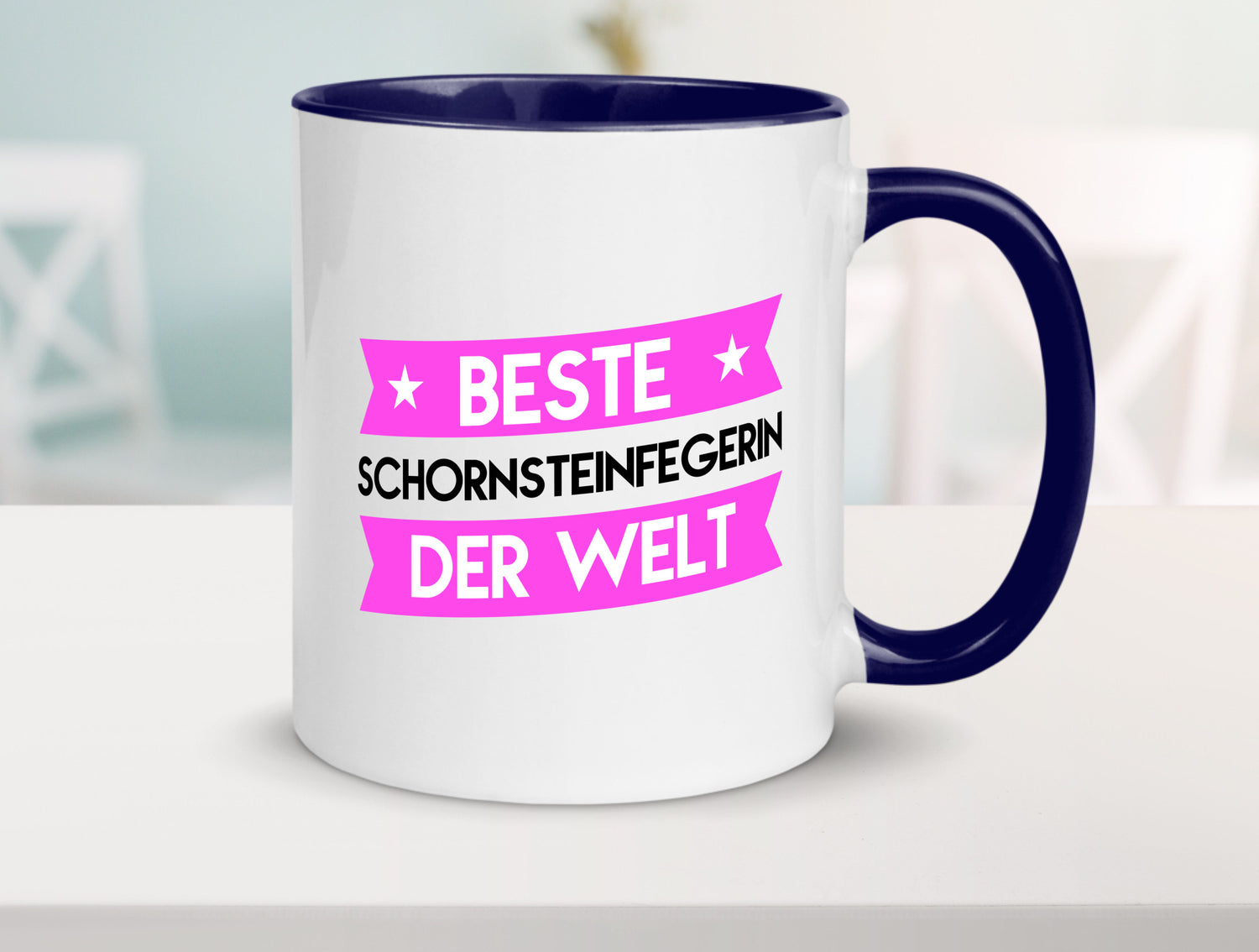 Beste Schornsteinfegerin | Kaminkehrer Handwerk lustig Humor Geschenkidee