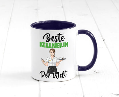Beste Kellnerin | Beruf kellnern Bedienung v2 Humor Arbeit Kollegen Büro