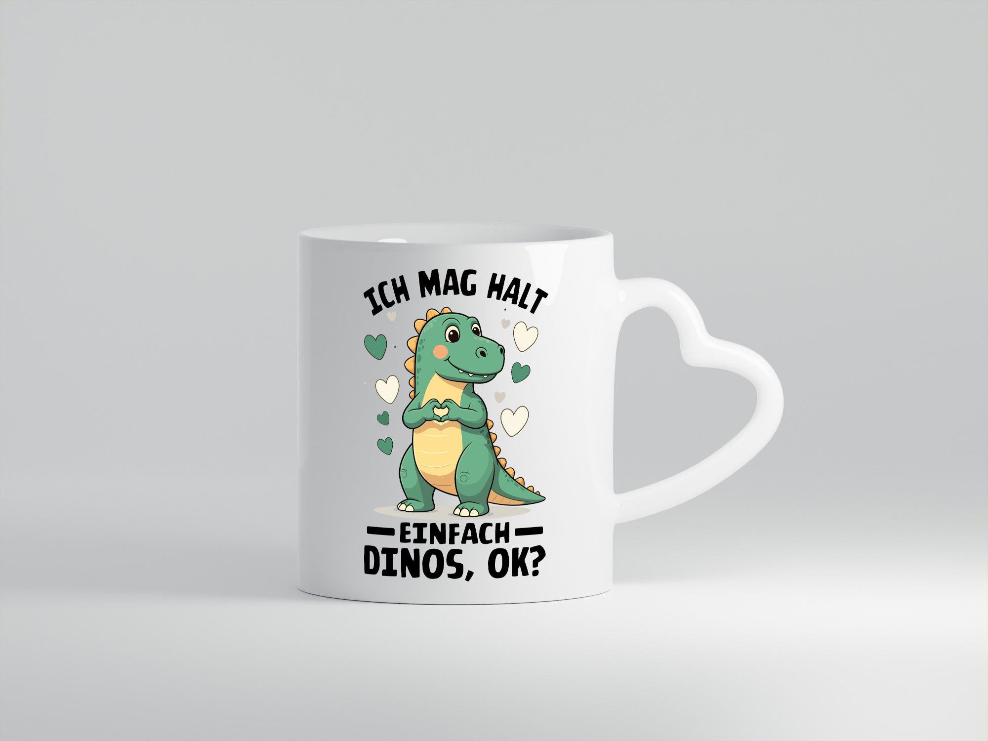Ich mag halt einfach dinos ok | Dinosaurier Dino Geschenkidee Humor Tasse