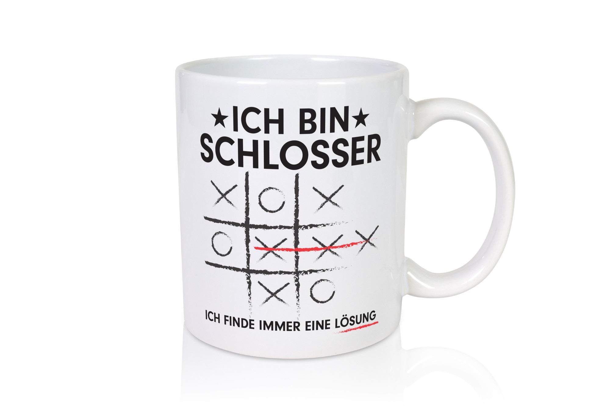 Löse Probleme: Schlosser | Beruf Schlosserei Geschenkidee Arbeit Kollegen Büro