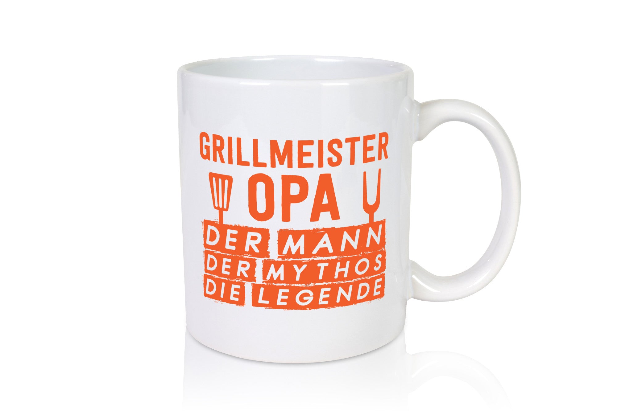 Grillmeister, Opa, Mann, Mythos, Legende | Grillbesteck Geschenk Familie