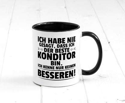 Der Beste Konditor | Konditorei Geschenkidee Humor Tasse