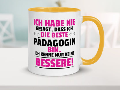 Die Beste Pädagogin | Pädagogik Geschenk Humor Geschenkidee lustiger Spruch