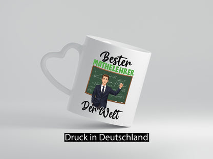 Bester Mathelehrer | Lehrer Mathe v2 lustiger Spruch Geschenk Humor