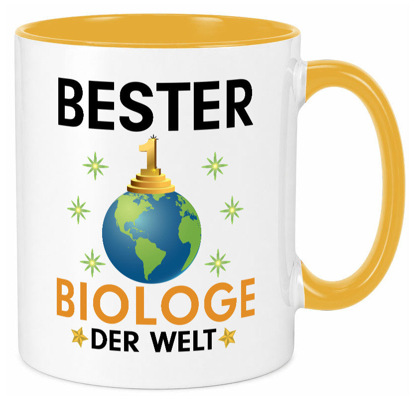 Welt Bester Biologe | Biologie Naturforscher Geschenkidee Humor Tasse