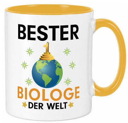 Welt Bester Biologe | Biologie Naturforscher Geschenkidee Humor Tasse