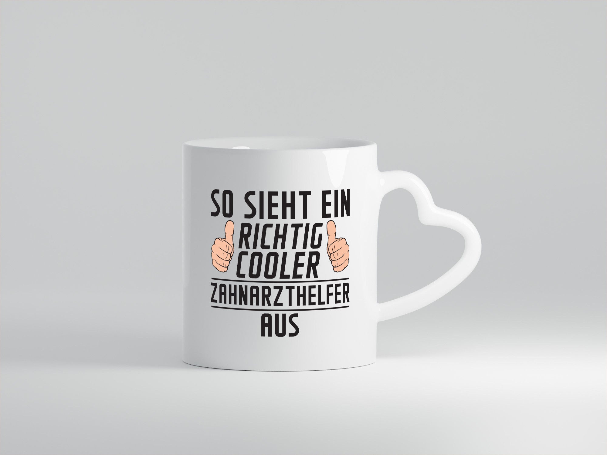 Richtig Cooler Zahnarzthelfer | Zahnmedizin Geschenkidee Humor Tasse
