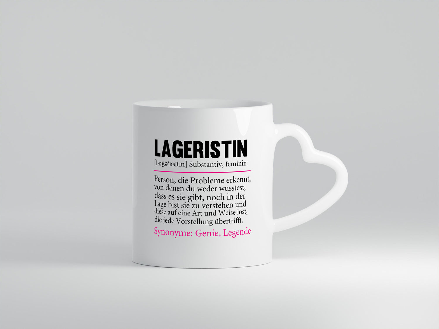 Lageristin | Spruch Beruf Lager Arbeiterin Geschenk Arbeit Kollegen Büro