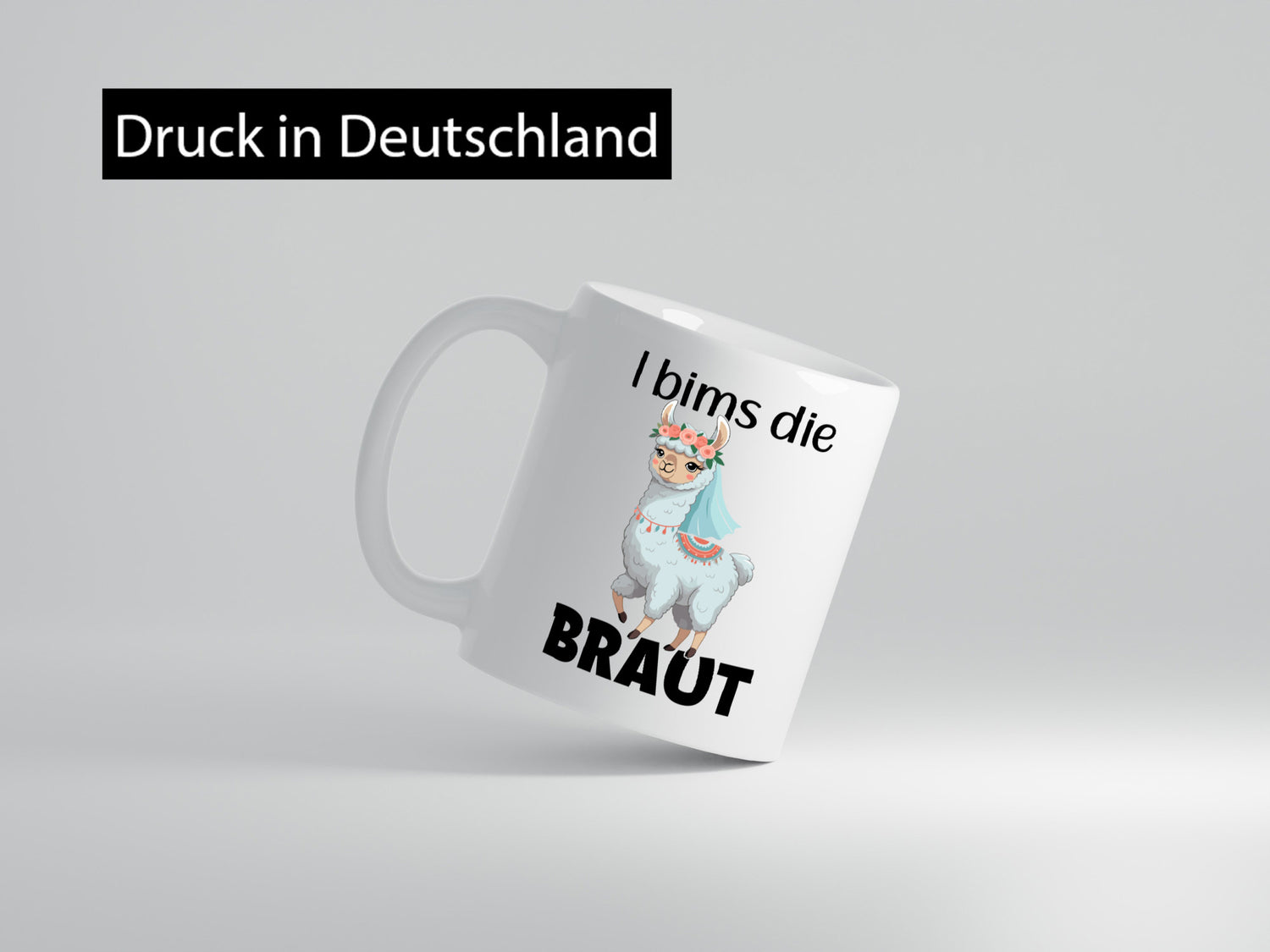 i Bums die Braut | Lama Alpaka JGA Party v2 lustig Humor Geschenkidee Geschenk
