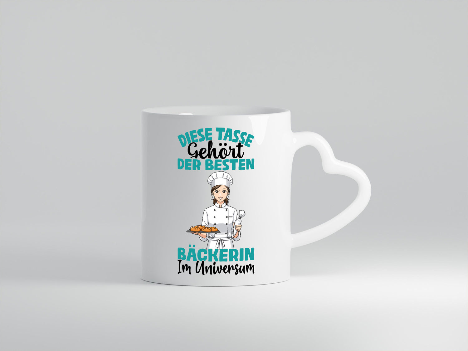 Im Universum: Bäckerin | Bäckerei Frauen Backen Humor Geschenkidee Tasse