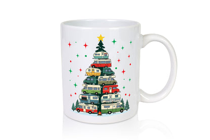 Camper | Camping Weihnachten Fahrzeuge Baumlichter v2 lustig Humor Geschenkidee