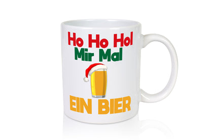 Ugly Christmas | ho hol mir mal ein Bier Biernachten Geschenkidee Humor Tasse
