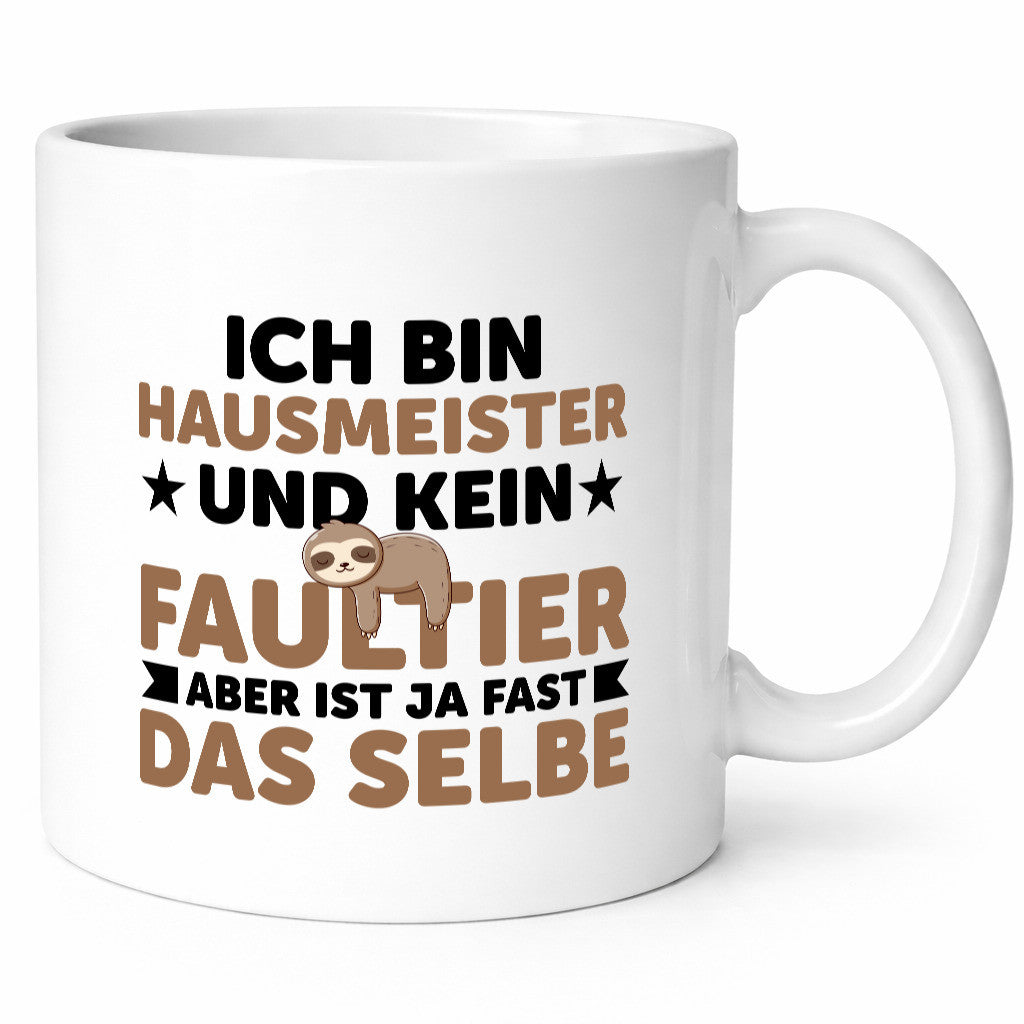 Ich bin kein Faultier: Hausmeister | Hauswart v2 Humor Tierliebhaber