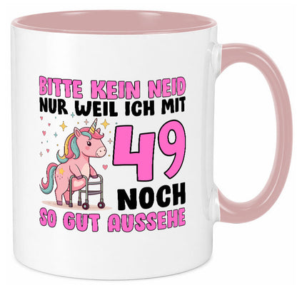 49. Geburtstag | 49 Jahre Mit noch so gut aussehen lustiger Spruch Geschenk