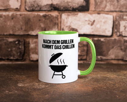 Nach dem Grillen kommt das Chillen | Grillmeister Party Geschenk Humor
