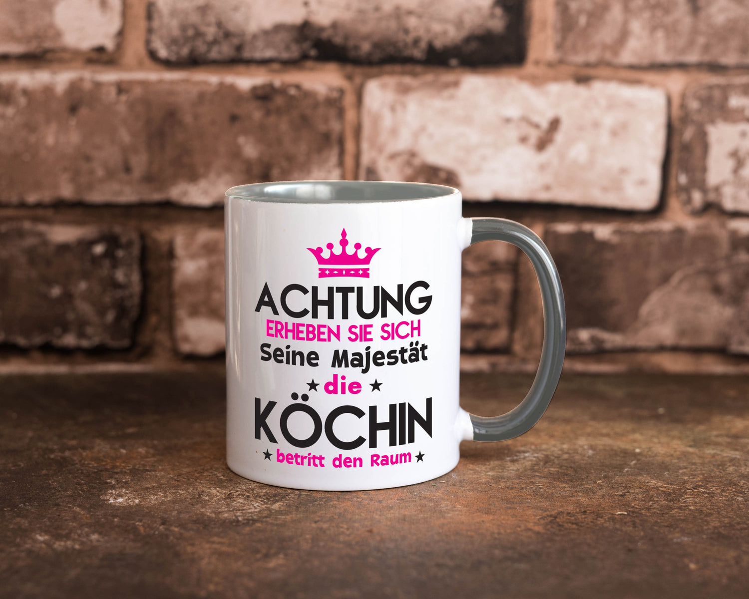 Seine Majestät Köchin | Chefköchin Chefkoch Humor Arbeit Kollegen Büro
