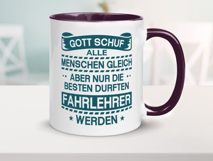 Alle Menschen gleich, die Besten sind Fahrlehrer | Sterne Humor Geschenkidee