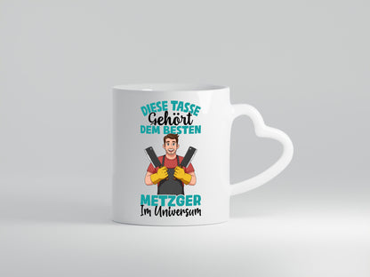 Im Universum: Metzger | Fleischer Metzgerei Geschenk Humor Geschenkidee