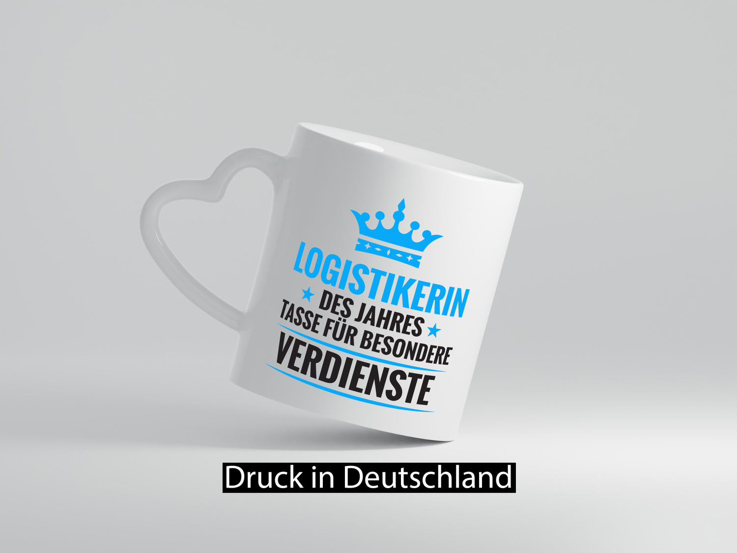 Besonderer Verdienst: Logistikerin | Logistik Humor Geschenkidee Tasse