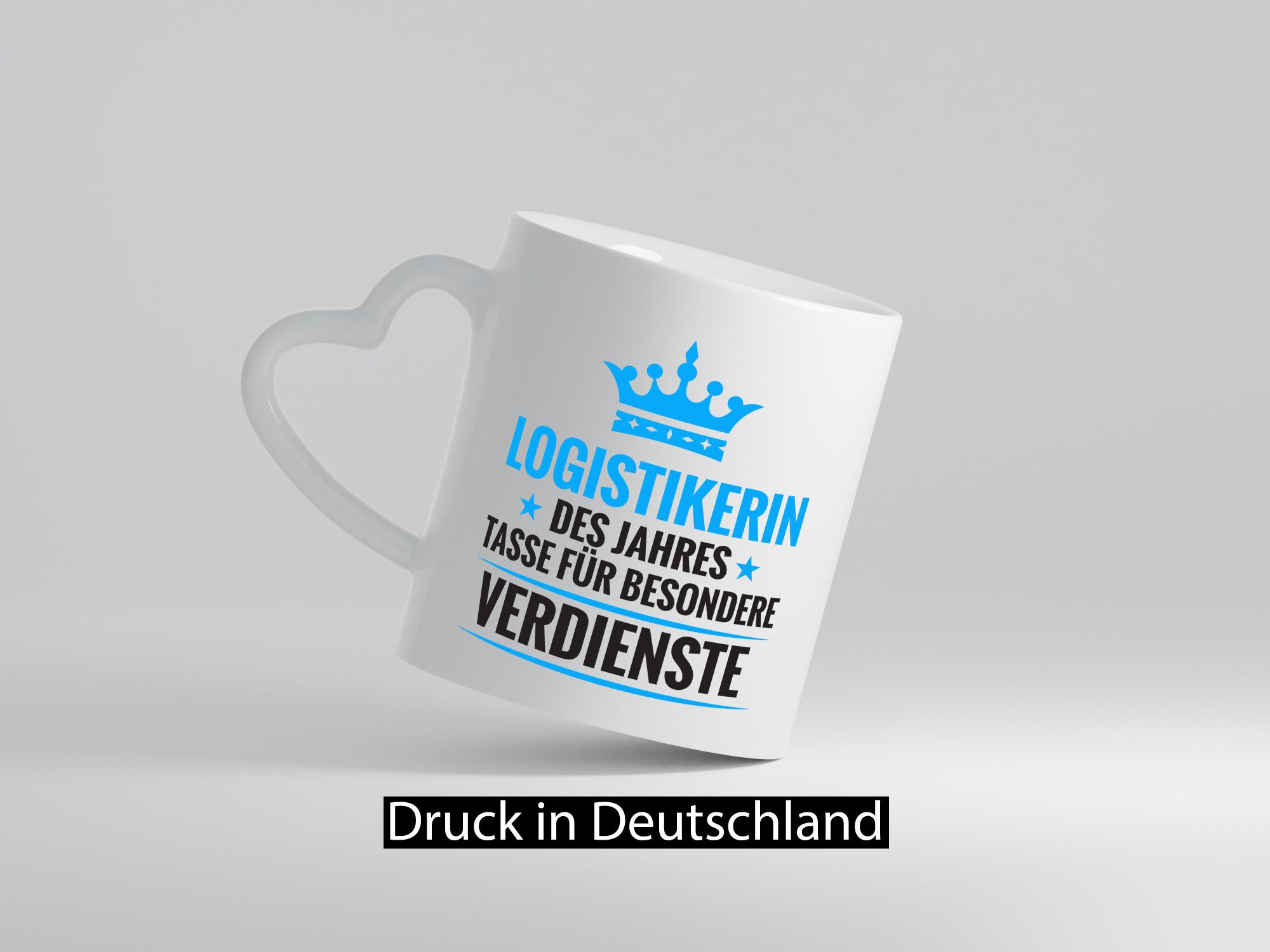 Besonderer Verdienst: Logistikerin | Logistik Humor Geschenkidee Tasse