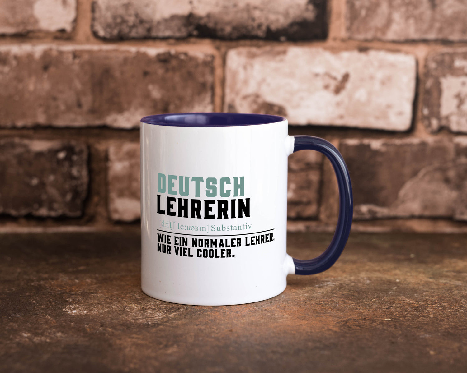 Deutschlehrerin | Lehrerin Unterricht Lieblinglehrerin Geschenkidee Humor Tasse