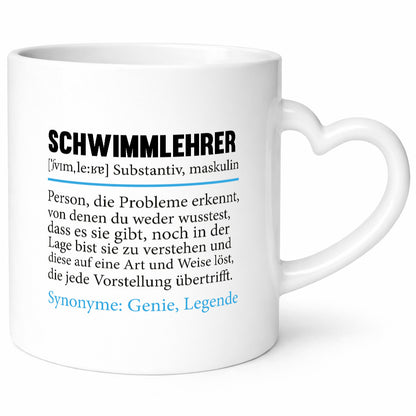 Schwimmlehrer | Lehrer Humor Schüler schwimmen v2 Geschenk Geschenkidee