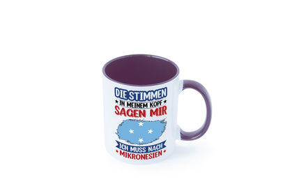Mikronesien | Urlaub Stimmen in meinem Kopf Traumland Geschenk Humor