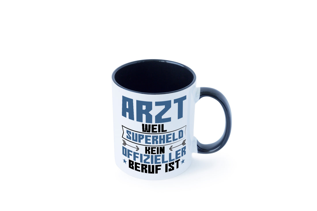 Superheld Arzt | Medizin Doktor Facharzt Geschenk Humor Geschenkidee lustiger Tasse