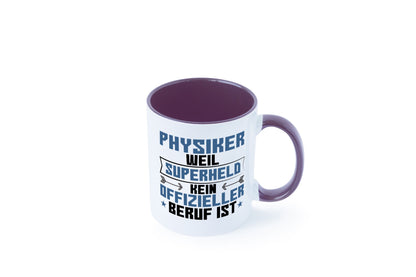 Superheld Physiker | Physik Geschenk Humor Geschenkidee lustiger Spruch Tasse