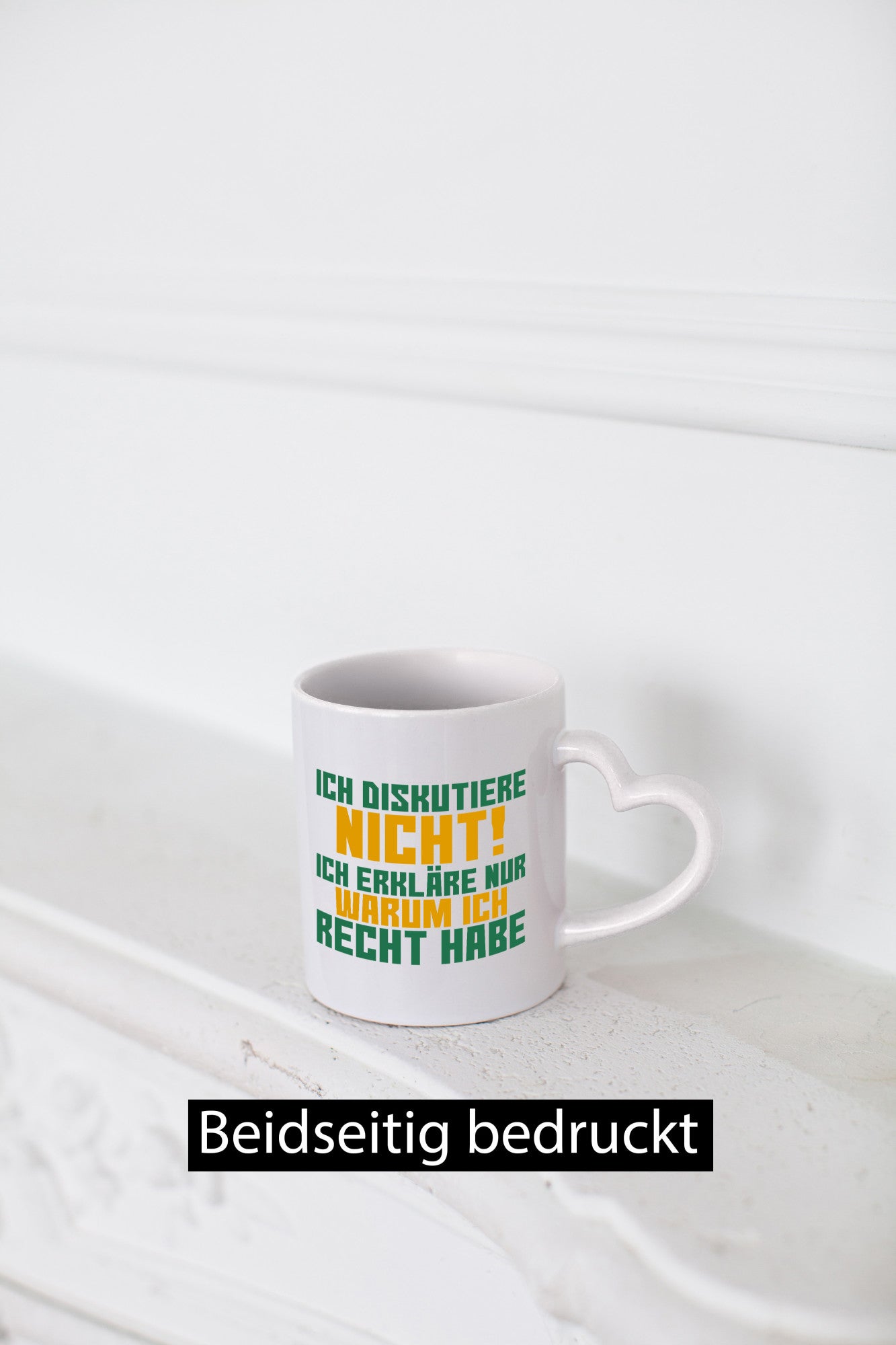 Ich diskutiere nicht | lustiger Spruch Sarkasmus Geschenk Tierliebhaber Humor