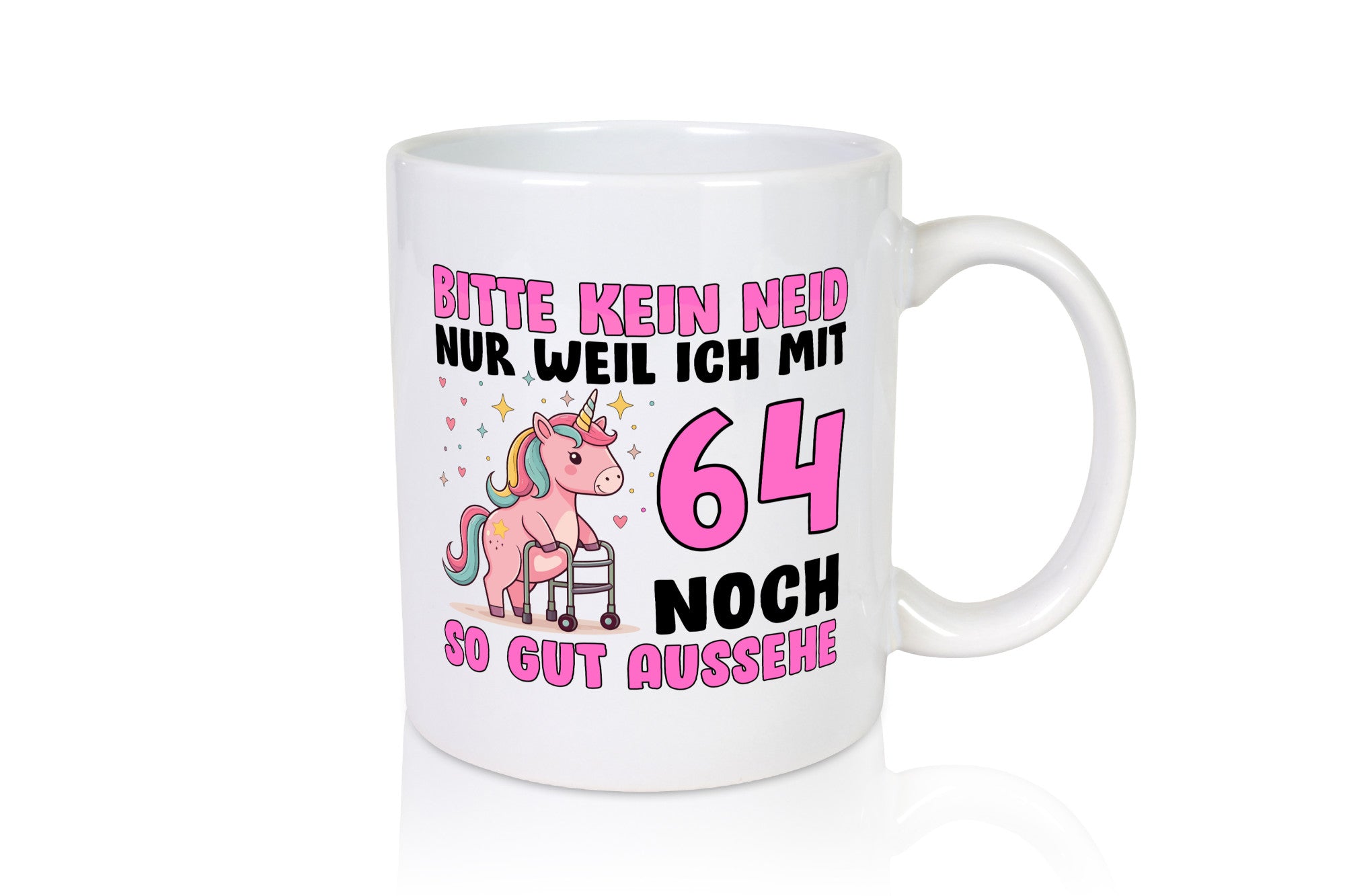 64. Geburtstag | 64 Jahre Mit noch so gut aussehen Humor Geschenkidee Tasse