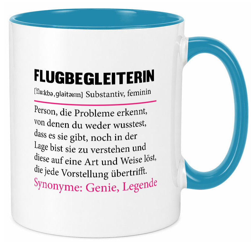 Flugbegleiterin | Spruch Stewardess Flughafen lustiger Geschenk Humor