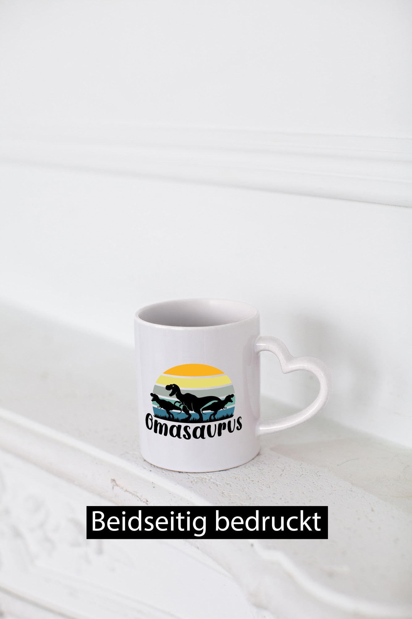 Omasaurus | Muttertag Dinosaurier Humor Familie Geschenkidee Tasse