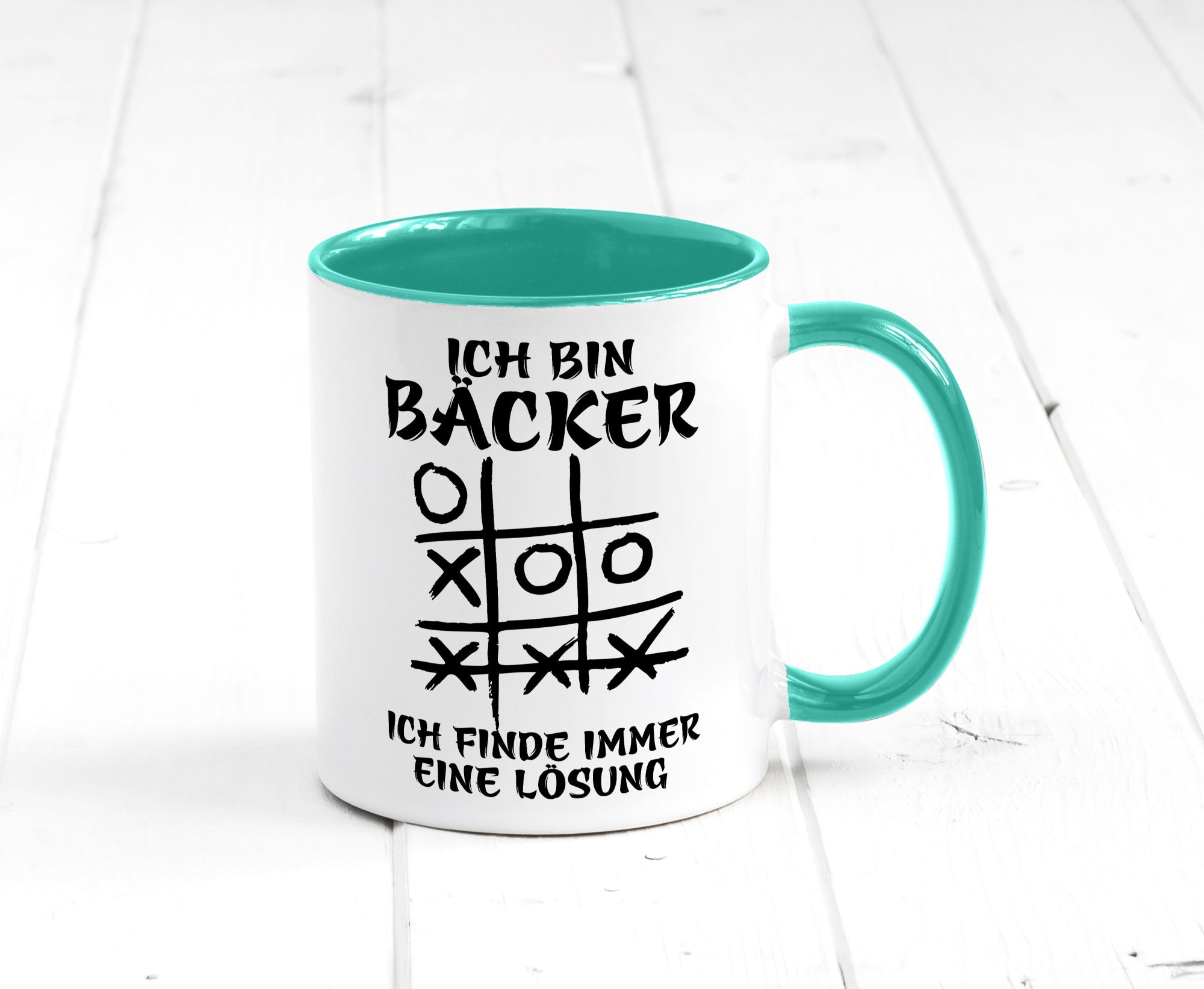 Ich bin Bäcker finde immer eine Lösung | Meister lustig Humor Geschenkidee