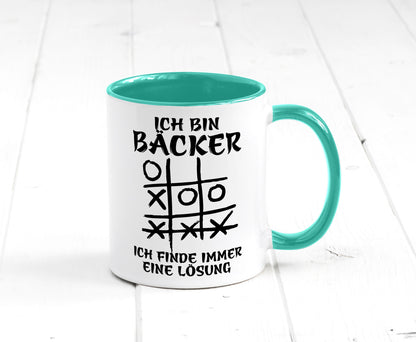 Ich bin Bäcker finde immer eine Lösung | Meister lustig Humor Geschenkidee