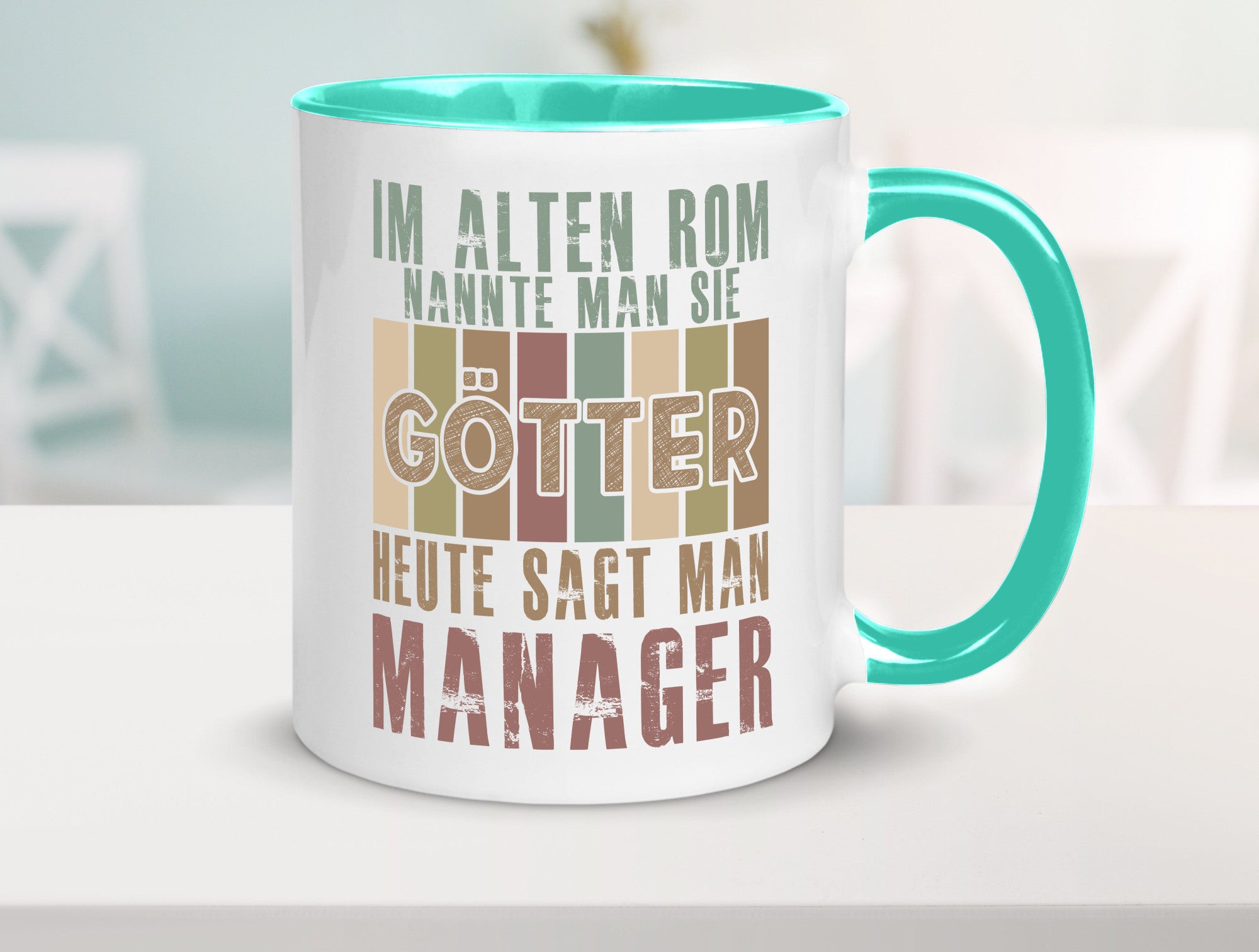 Heute sagt man: Manager | Management Humor Geschenkidee Tasse