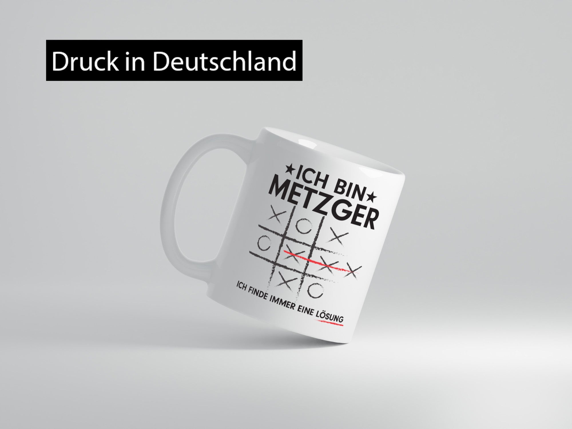 Löse Probleme: Metzger | Fleischer Metzgerei lustiger Spruch Geschenk Humor