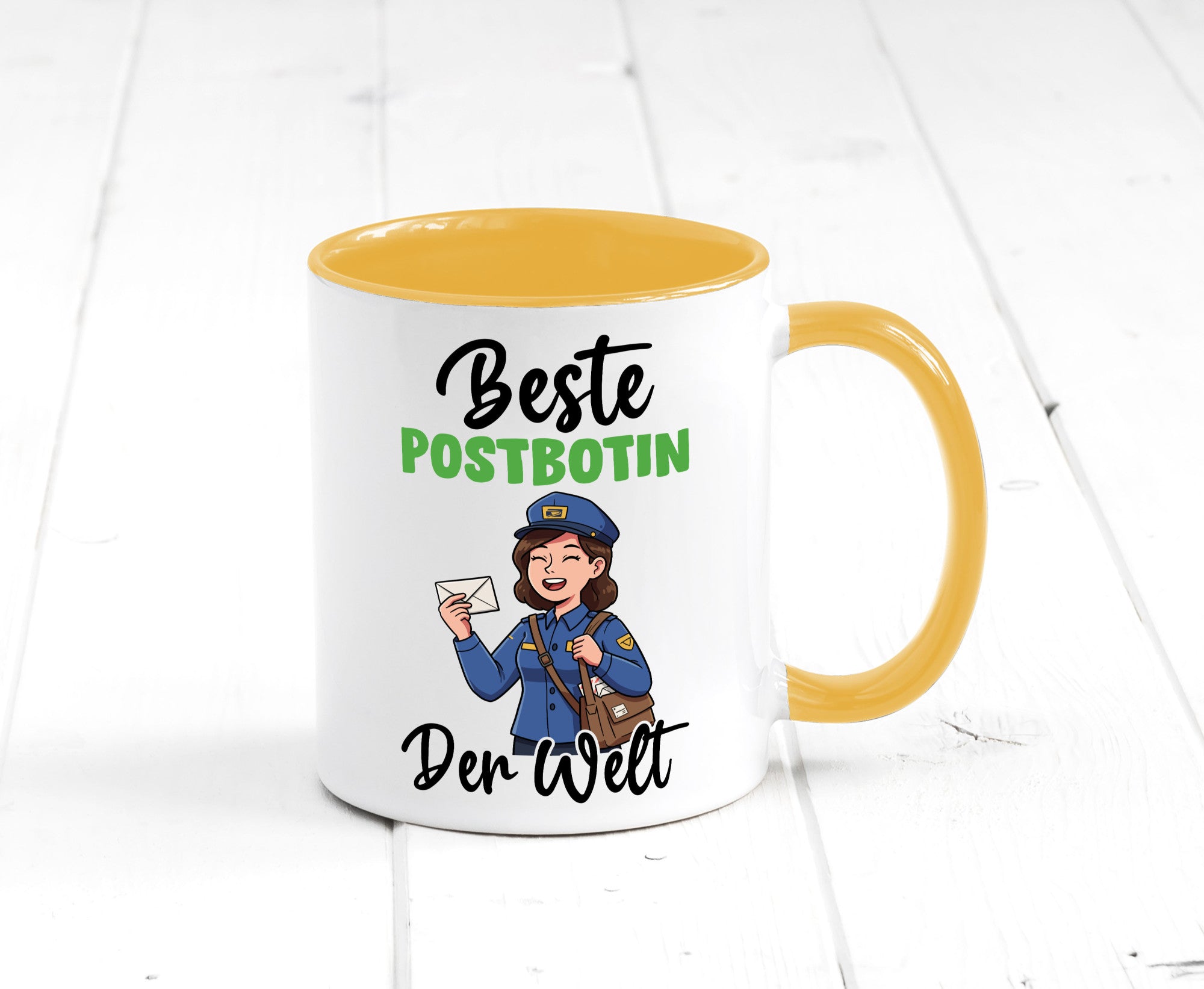 Beste Postbotin | Beruf Post Briefträger v2 lustig Arbeit Kollegen Büro