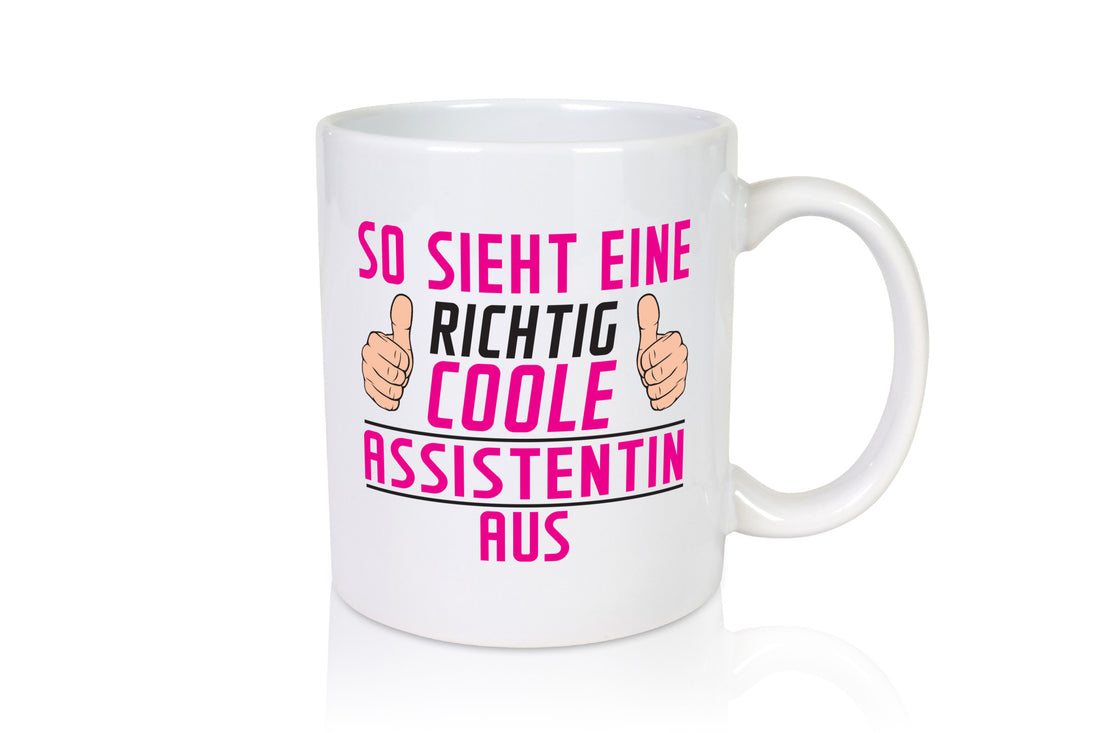 Richtig Coole Assistentin | Assistenz Hilfskraft lustig Humor Geschenkidee
