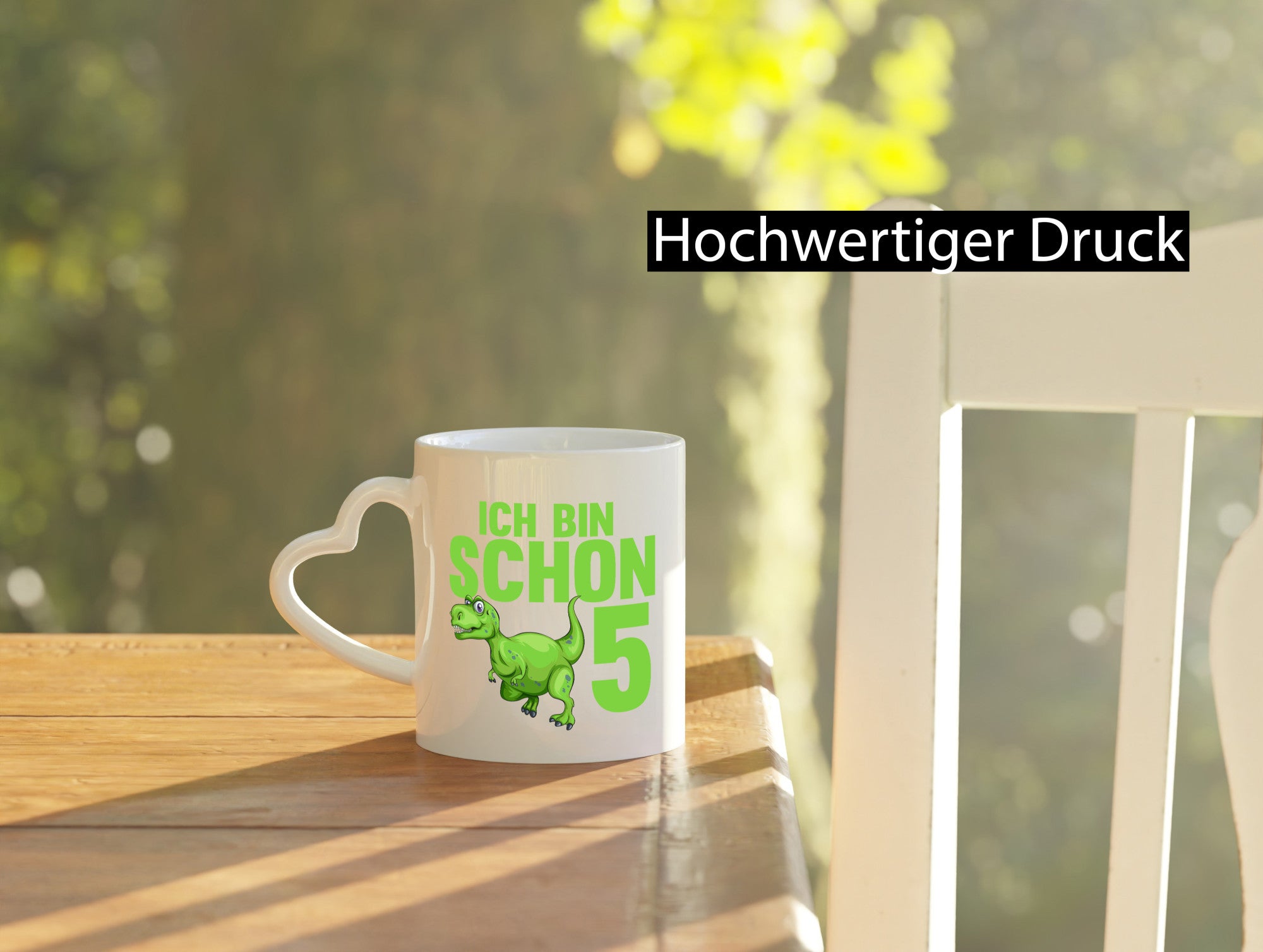 5. Geburtstag | 5 Jahre Dino Dinosaurier lustiger Spruch Geschenk Geschenkidee