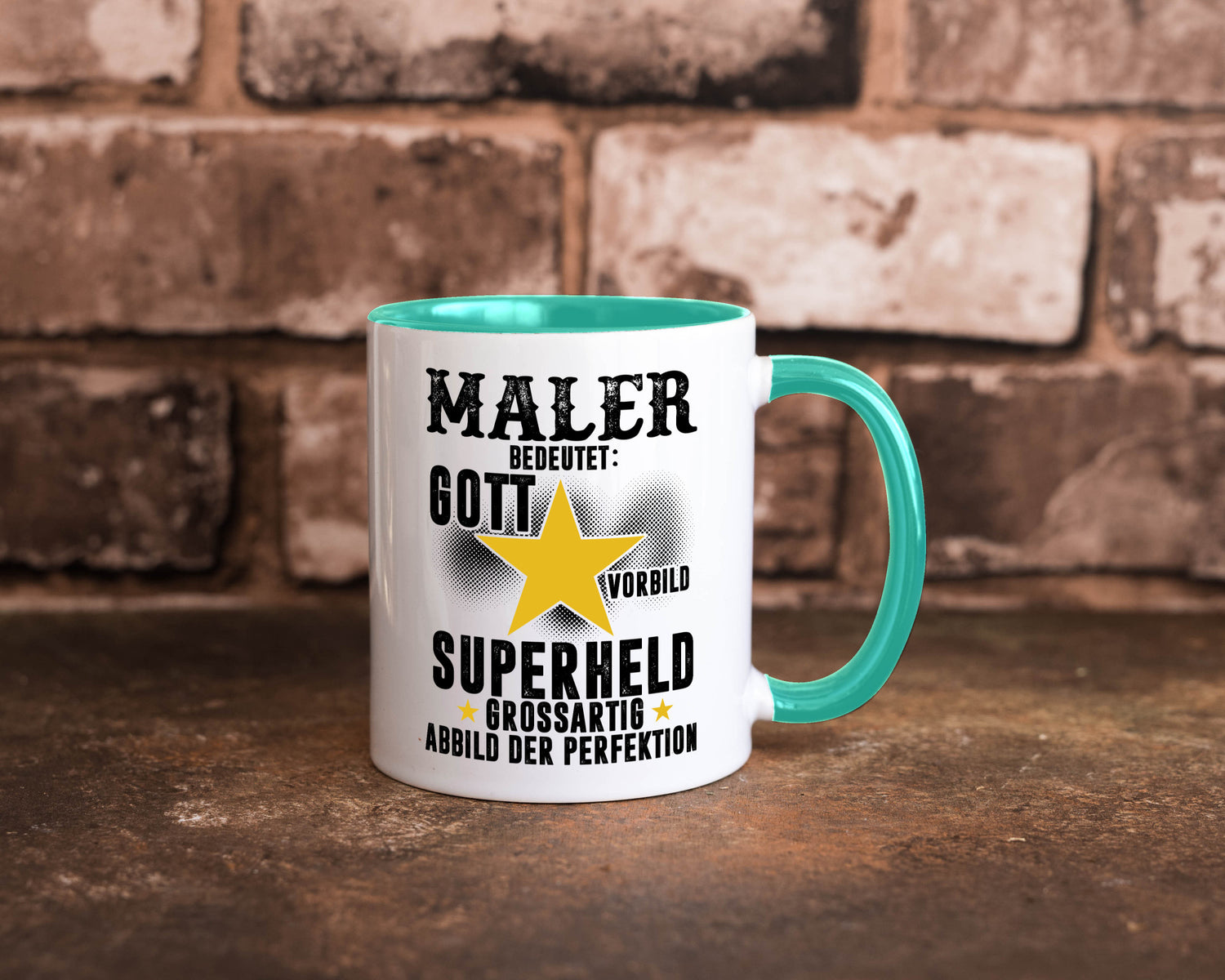 Bedeutung von Maler | Malerei Humor Geschenkidee Tasse