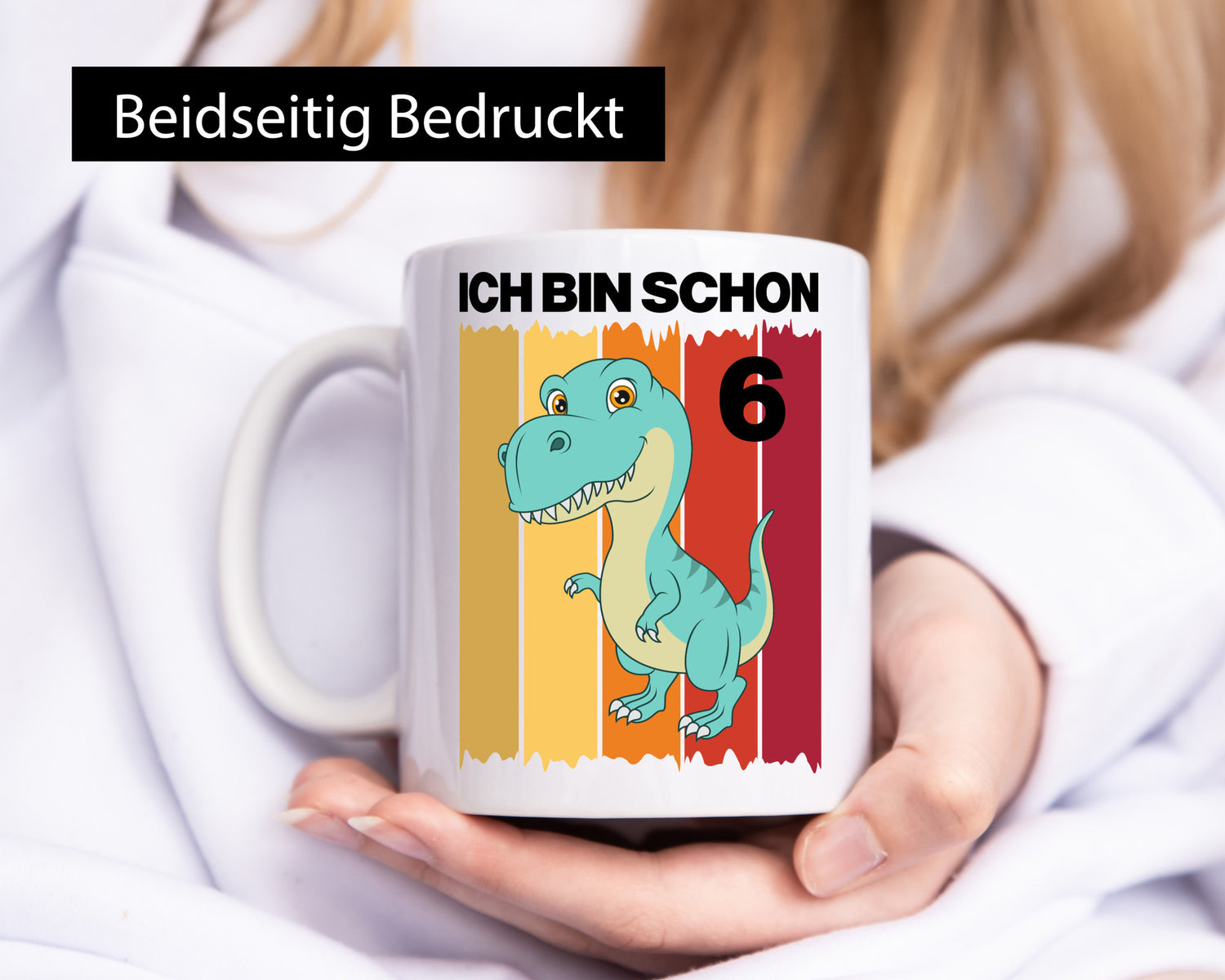 6. Geburtstag | 6 Jahre Dinosaurier v2 lustiger Spruch Geschenk Geschenkidee