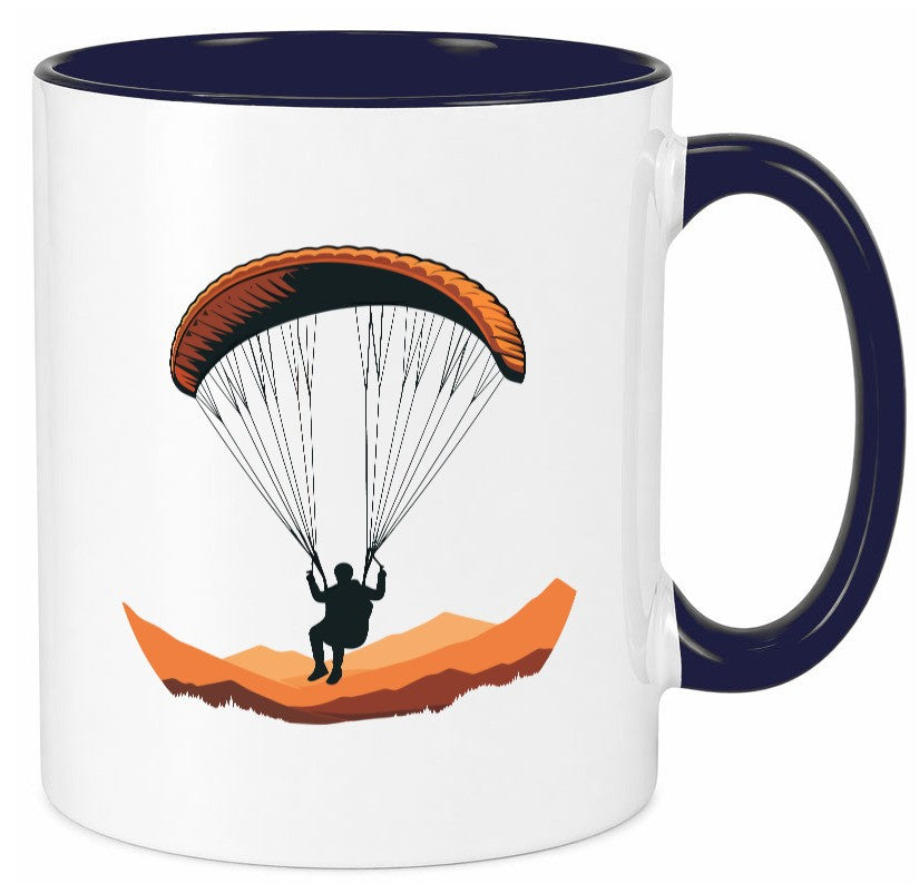 Gleitschirm | Motiv Paragleiter Gleitschirmfliegen vl3 Humor Geschenkidee Tasse