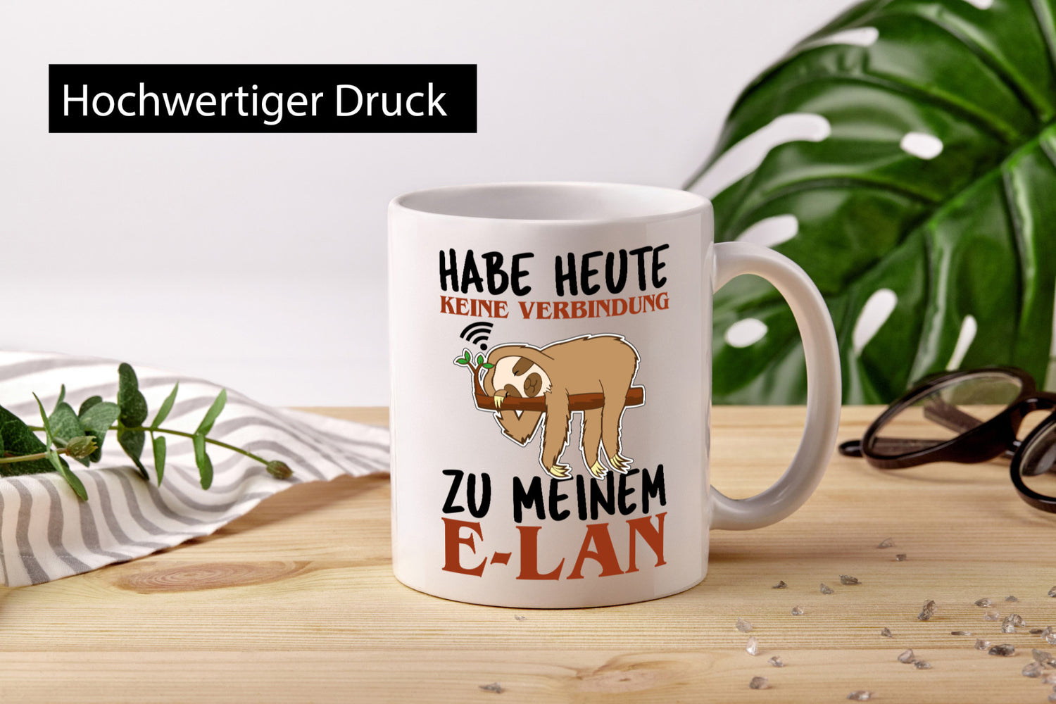 Ich habe keine verbindung Geschenk Humor Geschenkidee lustiger Spruch Tasse