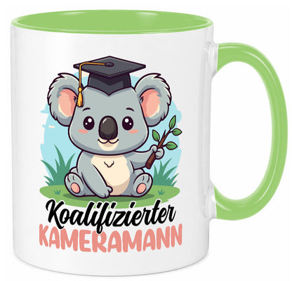 Koalifizierter Kameramann | Kamera lustiger Spruch Geschenk Humor Geschenkidee