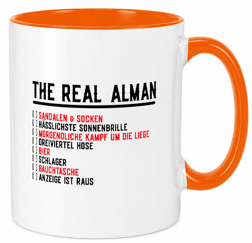 The Real Alman | Echte Deutsche Deutschland Stereotyp Geschenk Humor Tasse