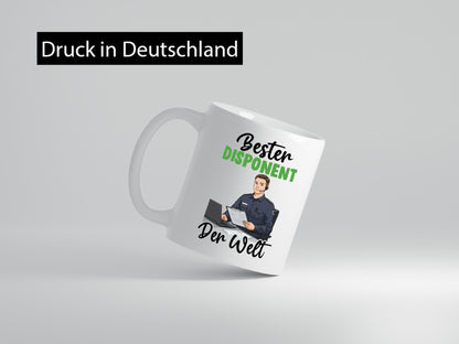 Bester Disponent | Zuteiler v2 lustig Humor Geschenkidee Geschenk Tasse