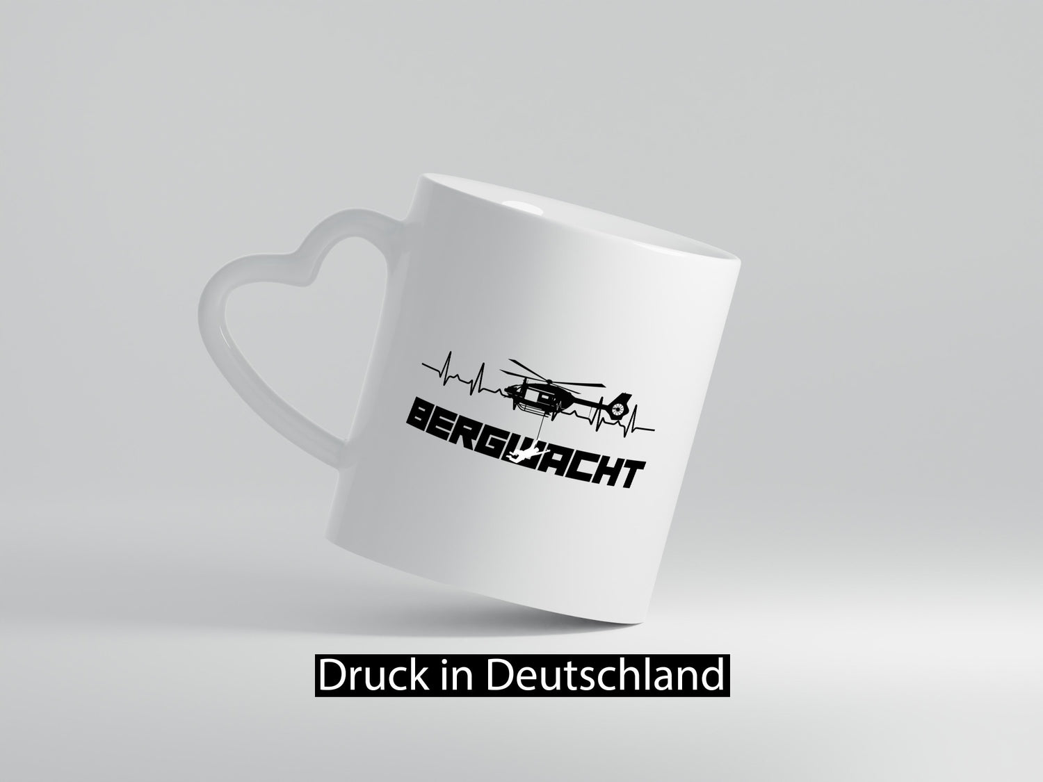 Bergwacht | Bergrettung Hubschrauber Rettung Alpen lustiger Spruch Geschenk